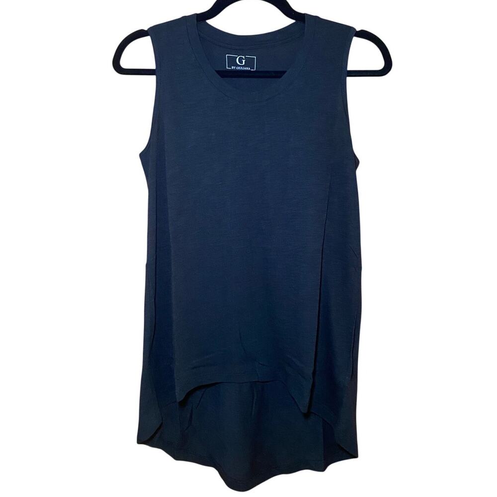 G by Giuliana - Black Basic Tank Top - Women's XS